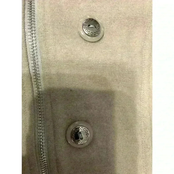 Anthropology Fumblin Foe Wool Camel Military Style Coat Juniors Large - Picture 9 of 9